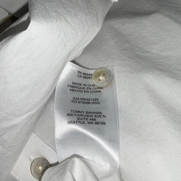 Tommy Bahama Ocean Adventure Long Sleeve Button-Up Shirt - Picture 7 of 9